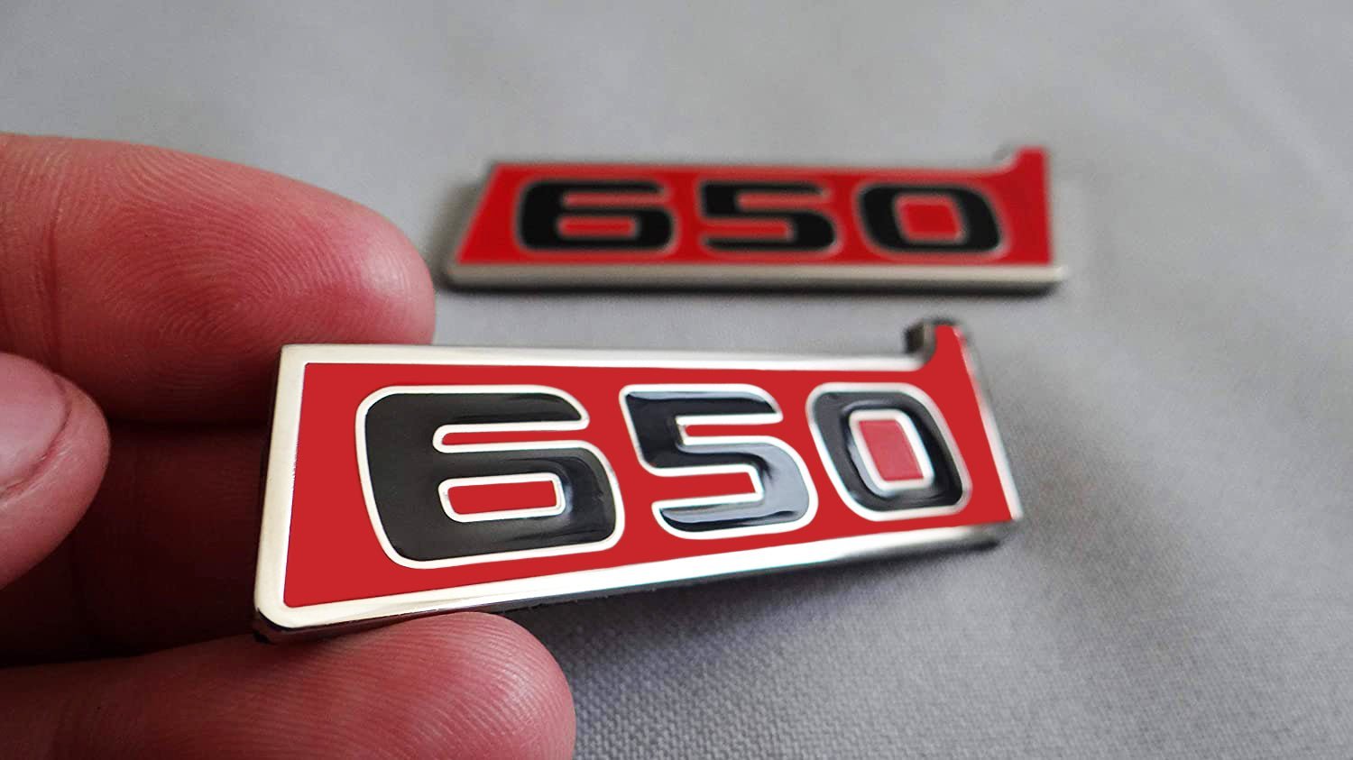 Metal Brabus 650 fenders emblem logo badges for Mercedes-Benz W463 W463A G-Class - Custom Class