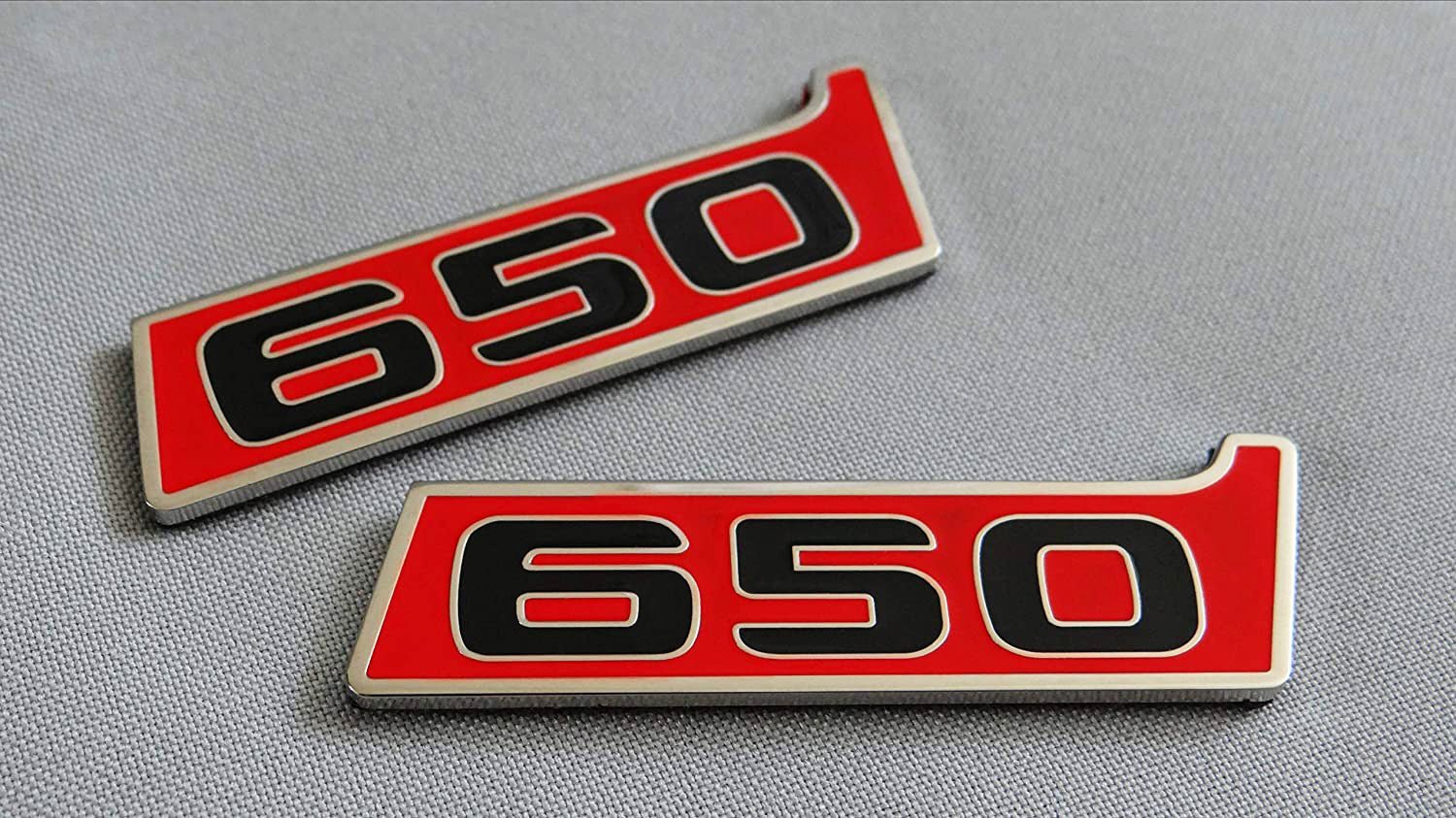 Metal Brabus 650 fenders emblem logo badges for Mercedes-Benz W463 W463A G-Class - Custom Class
