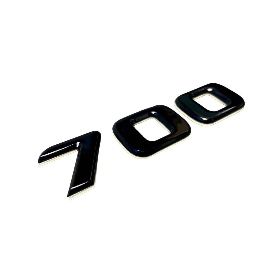 Metal Brabus 700 black emblem logo badges for Mercedes-Benz W463A W465 G-Class - Custom Class