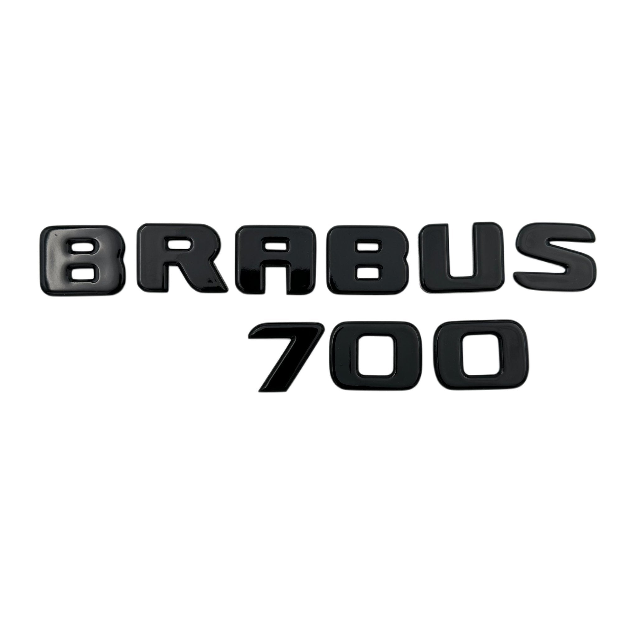 Metal Brabus 700 rear trunk letters emblem logo badges for Mercedes-Benz G-Class W463 W463A W465 - Custom Class