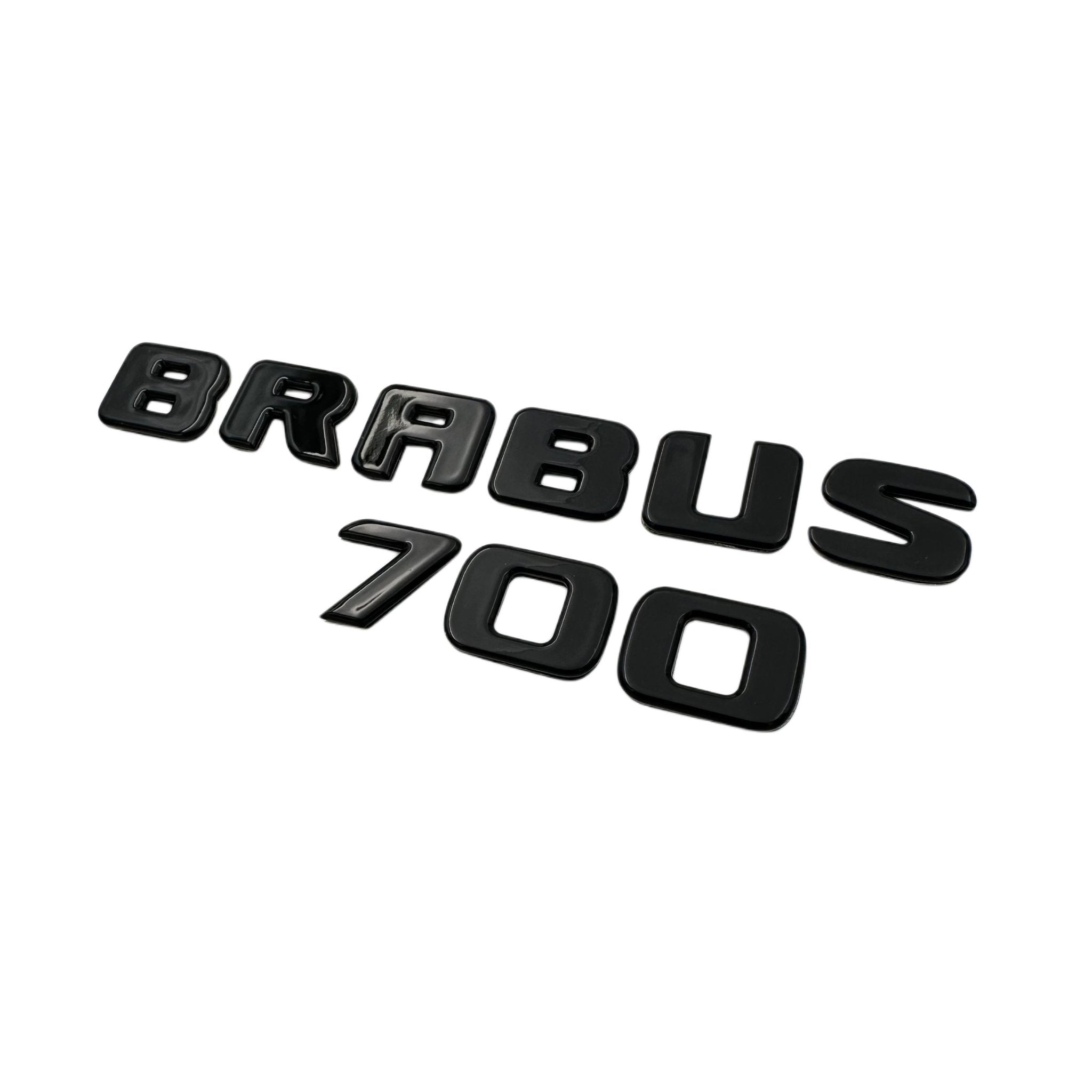 Metal Brabus 700 rear trunk letters emblem logo badges for Mercedes-Benz G-Class W463 W463A W465 - Custom Class