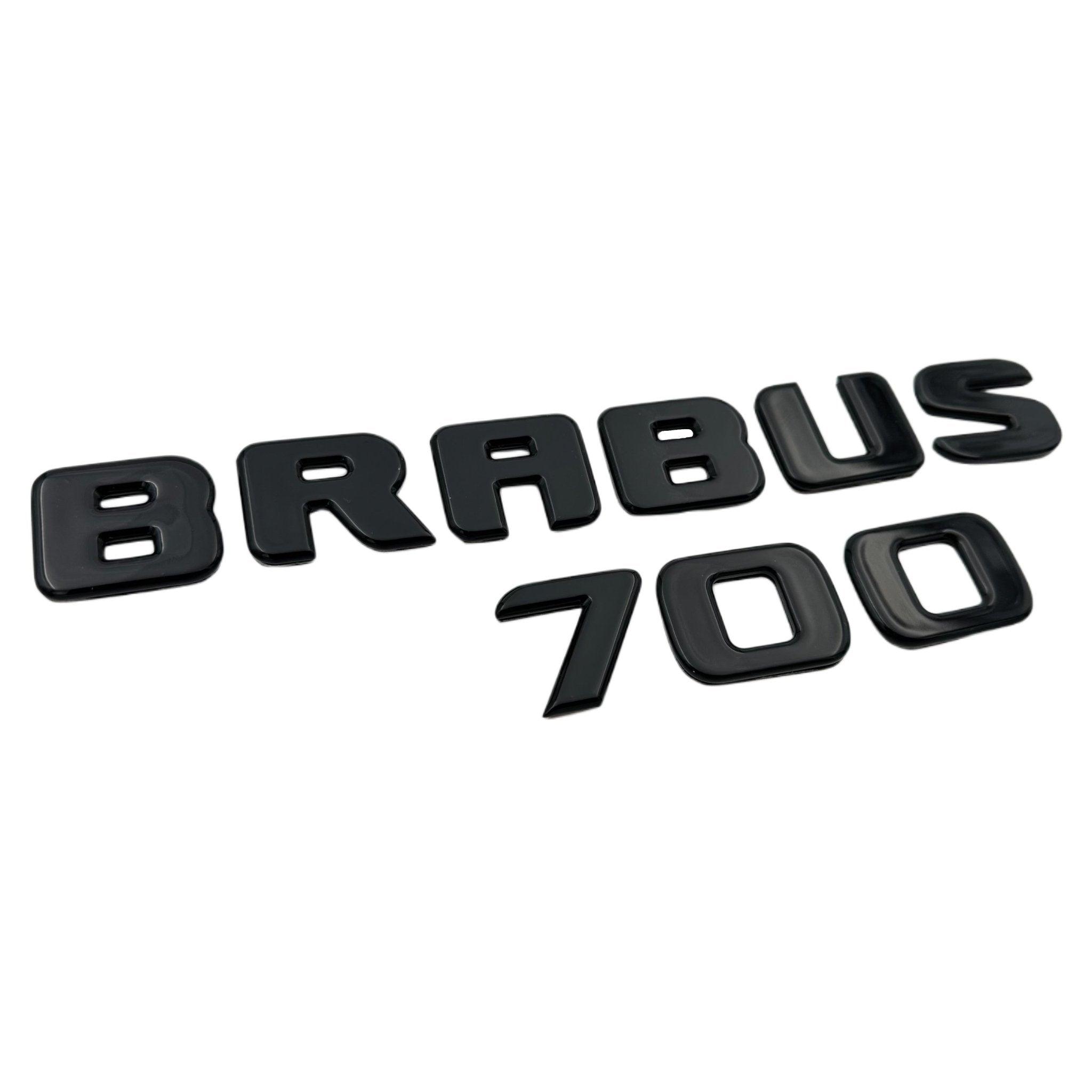 Metal Brabus 700 rear trunk letters emblem logo badges for Mercedes-Benz G-Class W463 W463A W465 - Custom Class