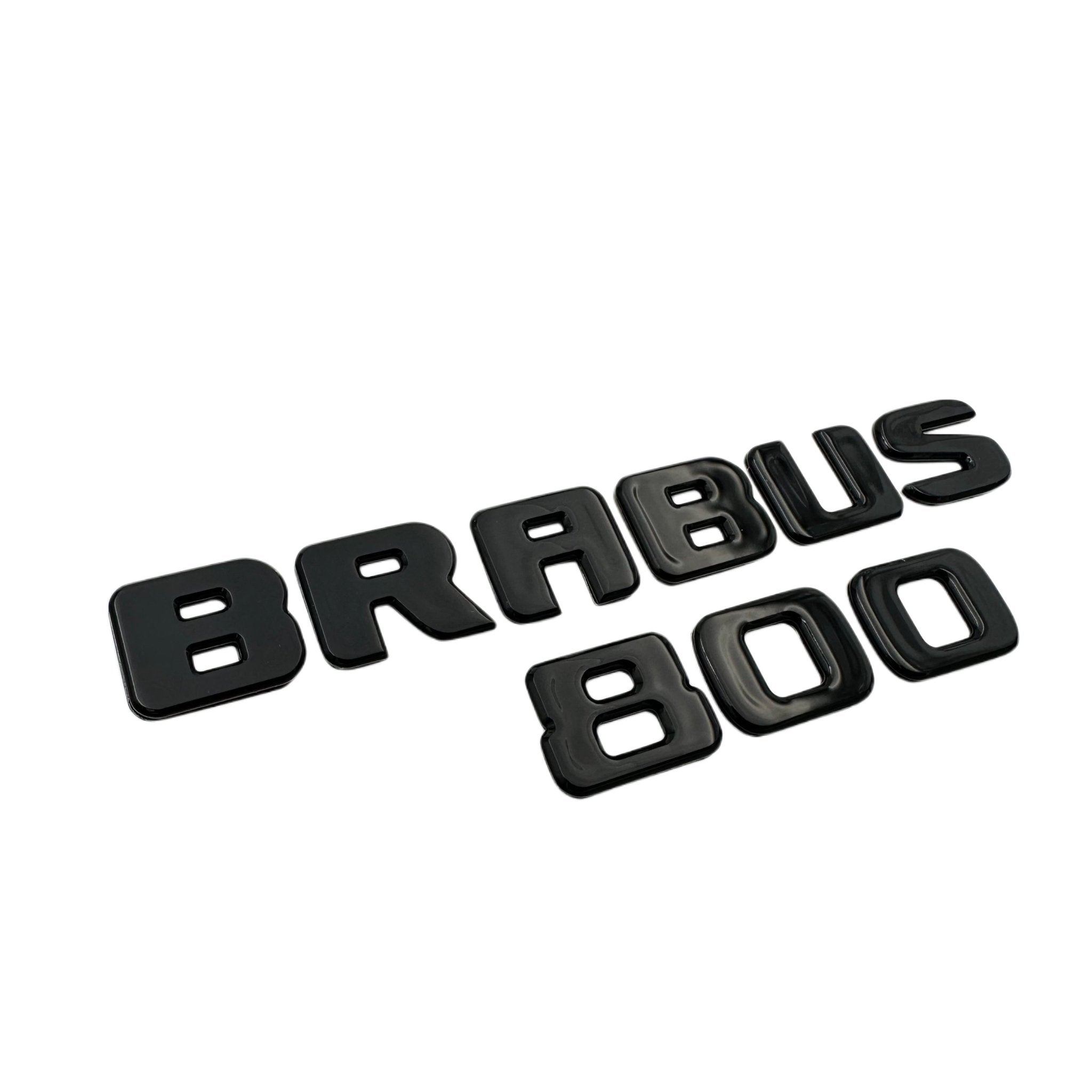 Metallic Brabus 800 rear trunk letters emblem logo badges for Mercedes-Benz G-Class W463 W463A