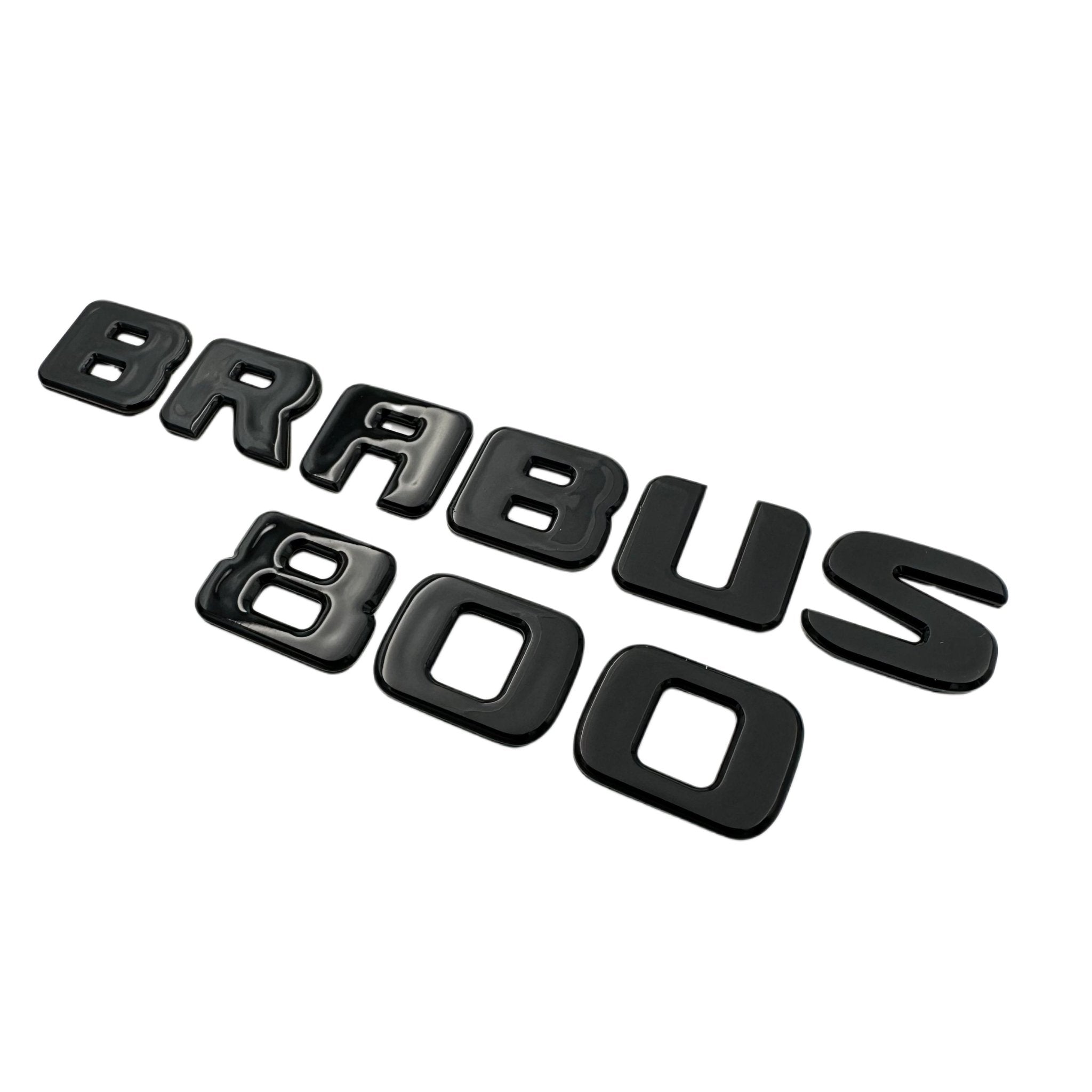 Metallic Brabus 800 rear trunk letters emblem logo badges for Mercedes-Benz G-Class W463 W463A