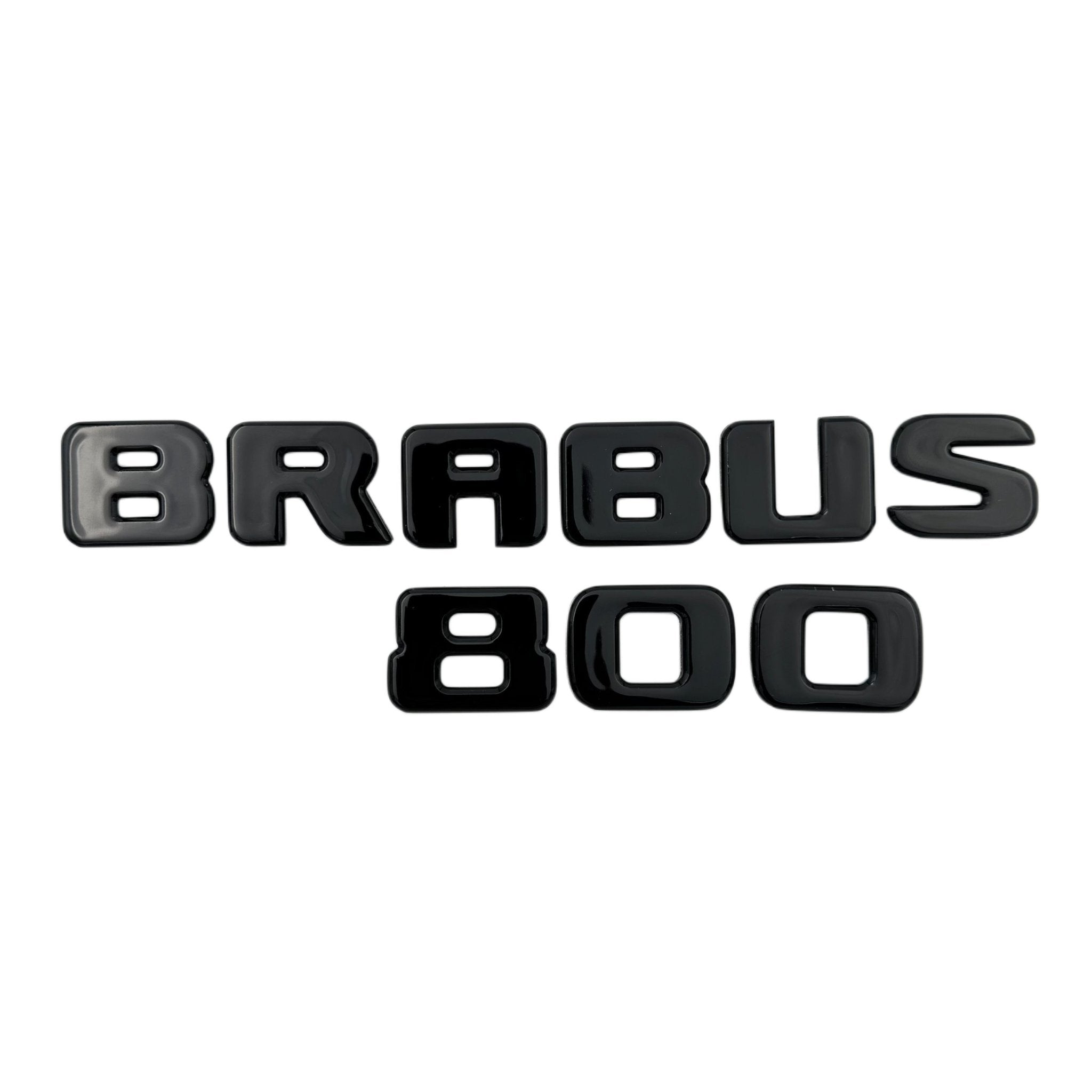 Metal Brabus 800 rear trunk letters emblem logo badges for Mercedes-Benz G-Class W463 W463A W465 - Custom Class