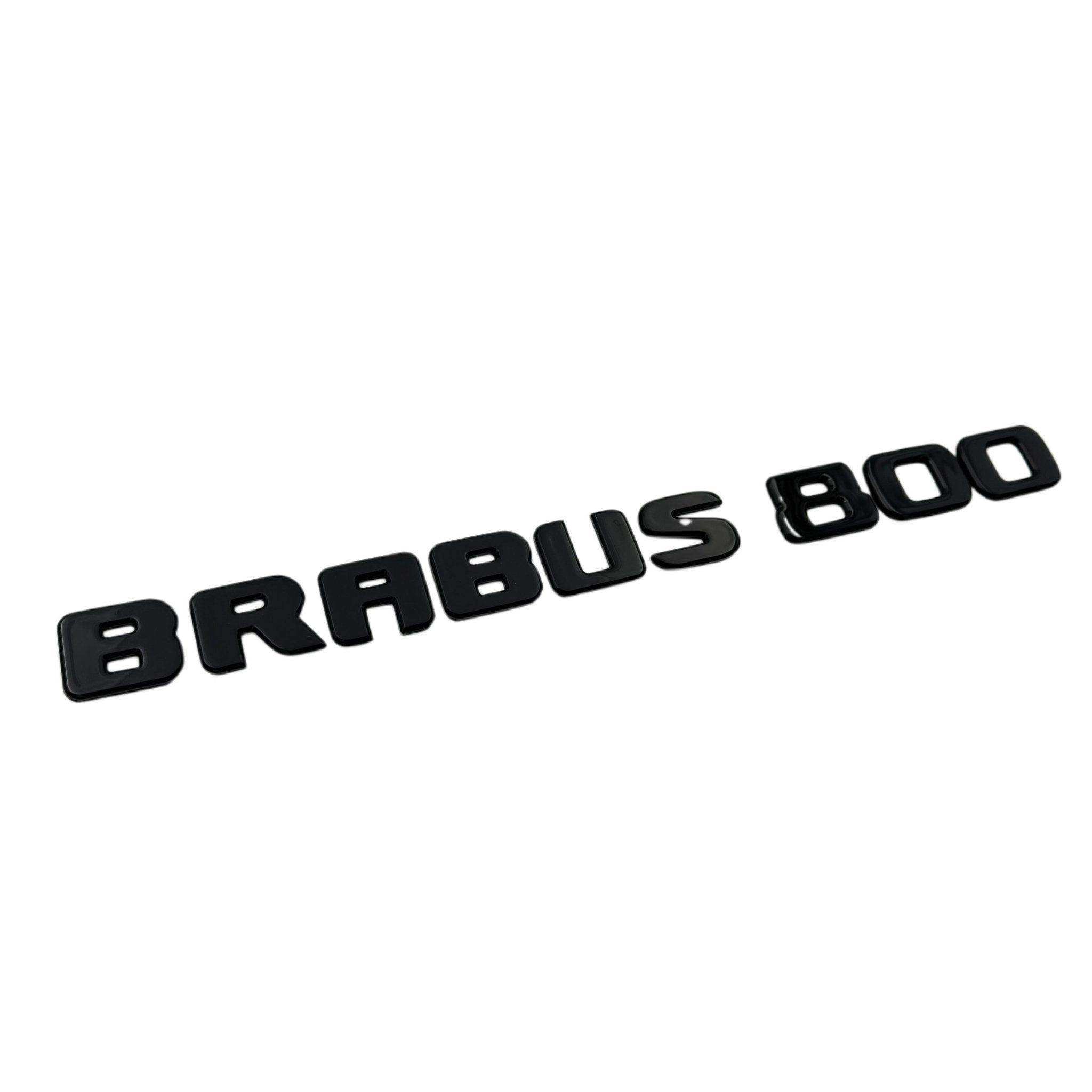 Metallic Brabus 800 rear trunk letters emblem logo badges for Mercedes-Benz G-Class W463 W463A