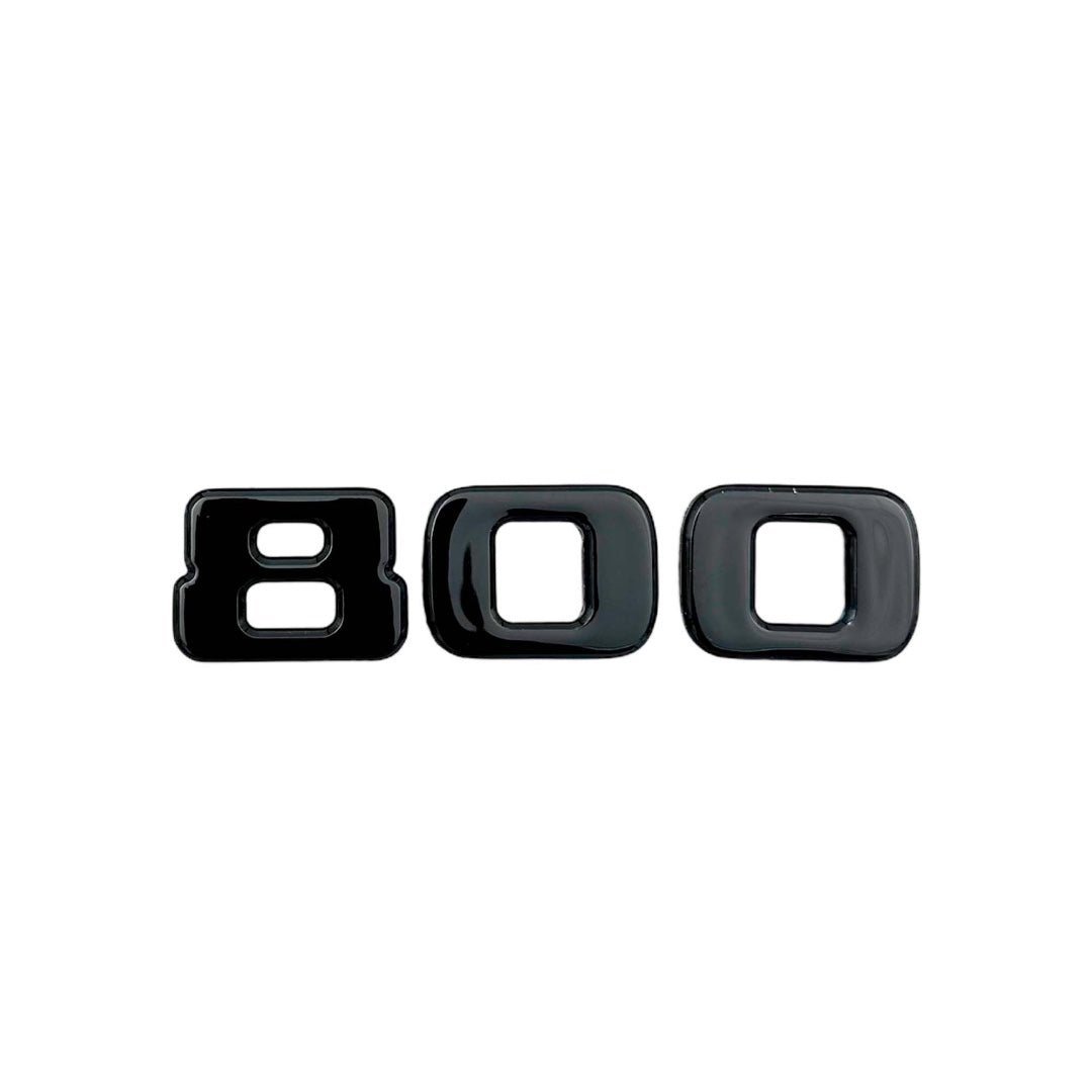 Metal Brabus 800 style emblem logo badges for Mercedes-Benz G-Class W463 W463A W465 - Custom Class