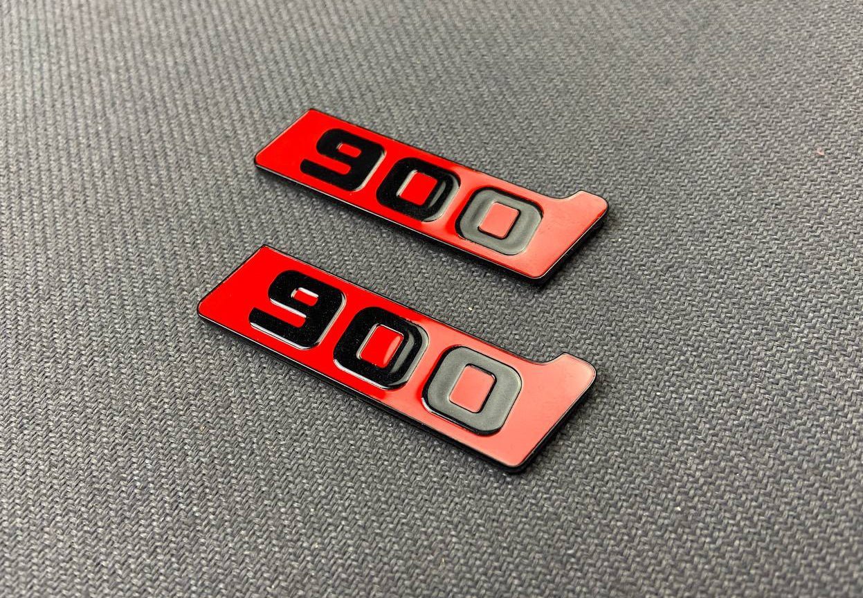 Metal Brabus 900 fenders emblem logo badges for Mercedes-Benz W463 W463A W465 G-Class - Custom Class