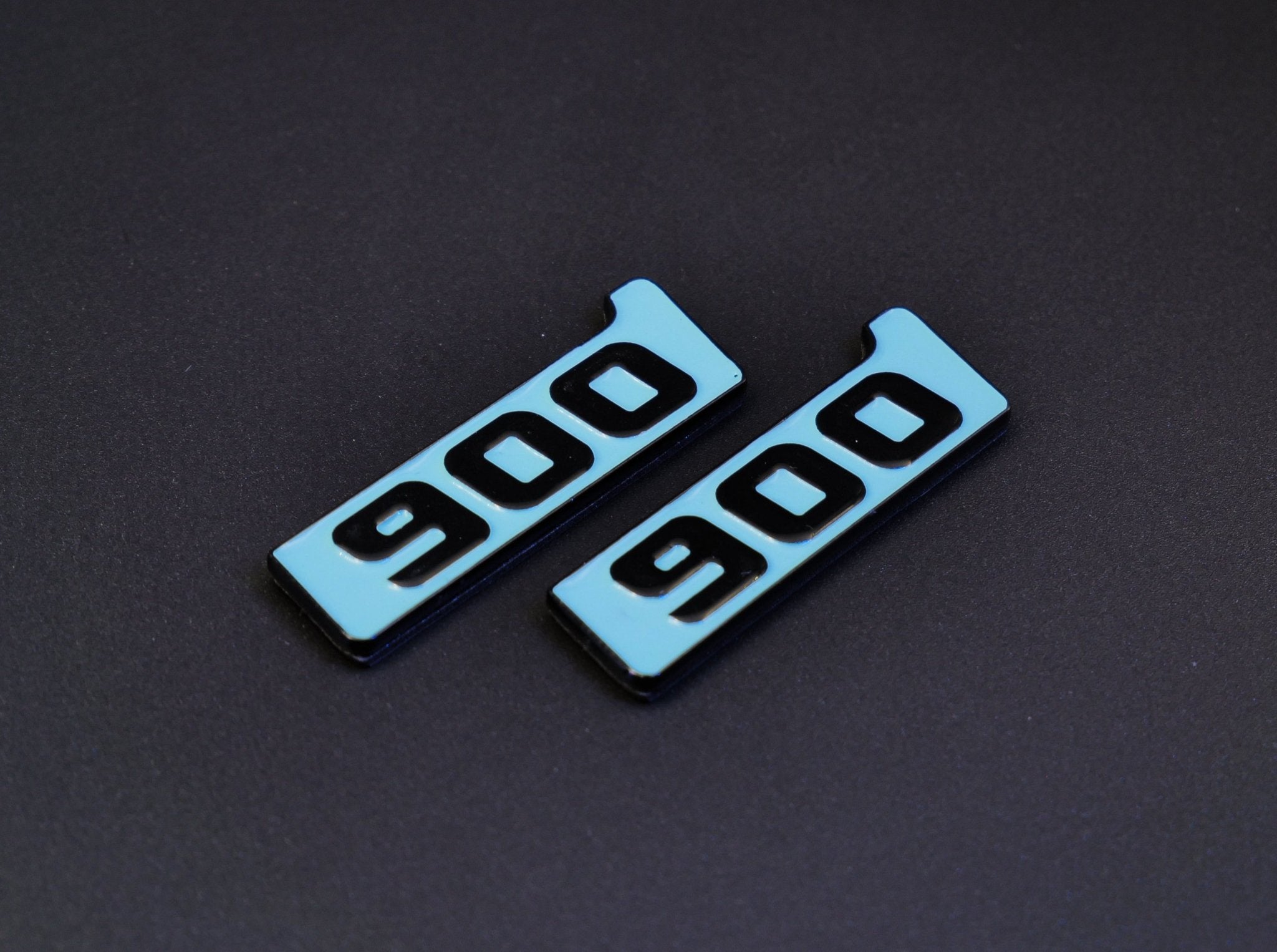 Metal Brabus 900 Tiffany blue fender emblem logo badges for Mercedes-Benz W463 W463A W465 G-Class - Custom Class