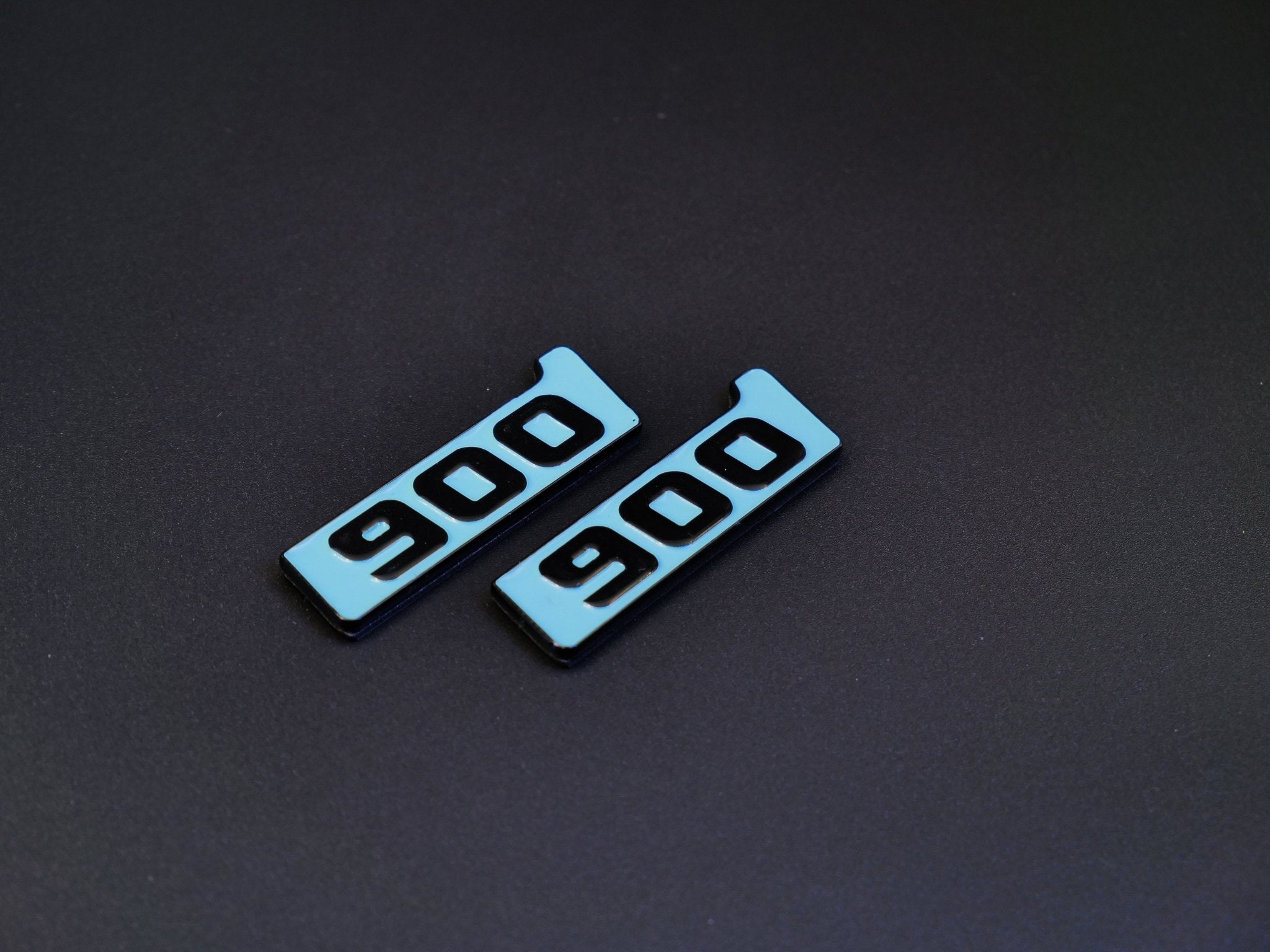 Metal Brabus 900 Tiffany blue fender emblem logo badges for Mercedes-Benz W463 W463A W465 G-Class - Custom Class