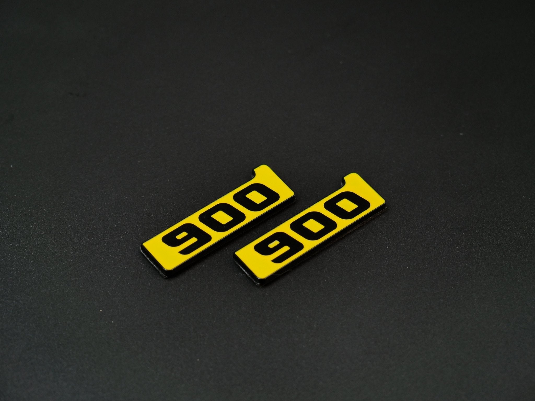 Metal Brabus 900 Yellow fender emblem logo badges for Mercedes-Benz W463 W463A W465 G-Class - Custom Class