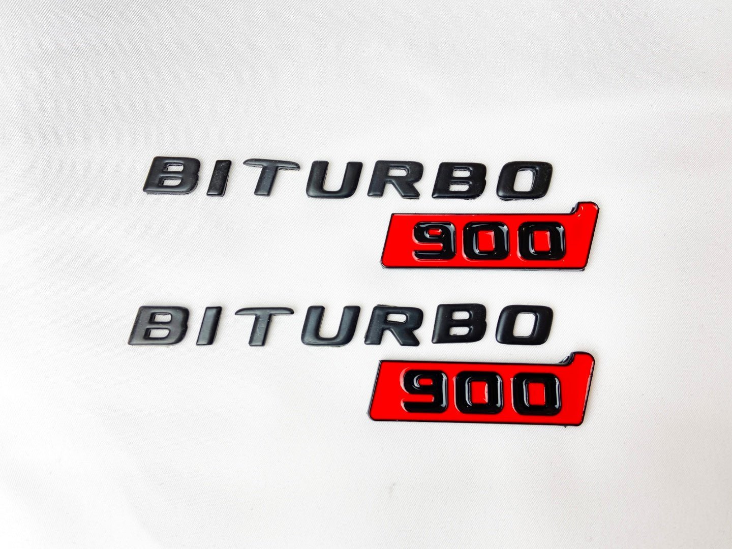 Metal Brabus Biturbo 900 emblem logo badges set for Mercedes-Benz W463 W463A W465 G-Class - Custom Class