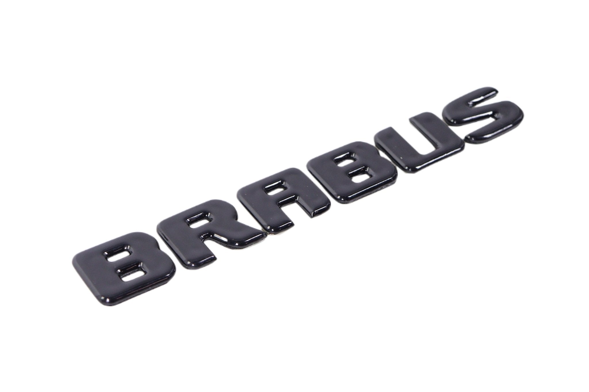 Metallic Brabus rear trunk letters emblem logo badges for Mercedes-Benz G-Class W463 W463A