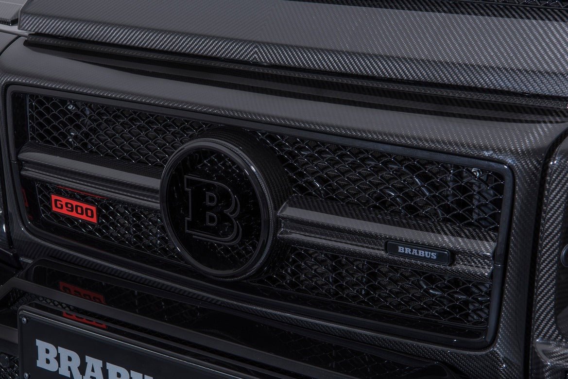 Metal G900 Red Emblem for Mercedes-Benz front grille G-Class W463 - Custom Class