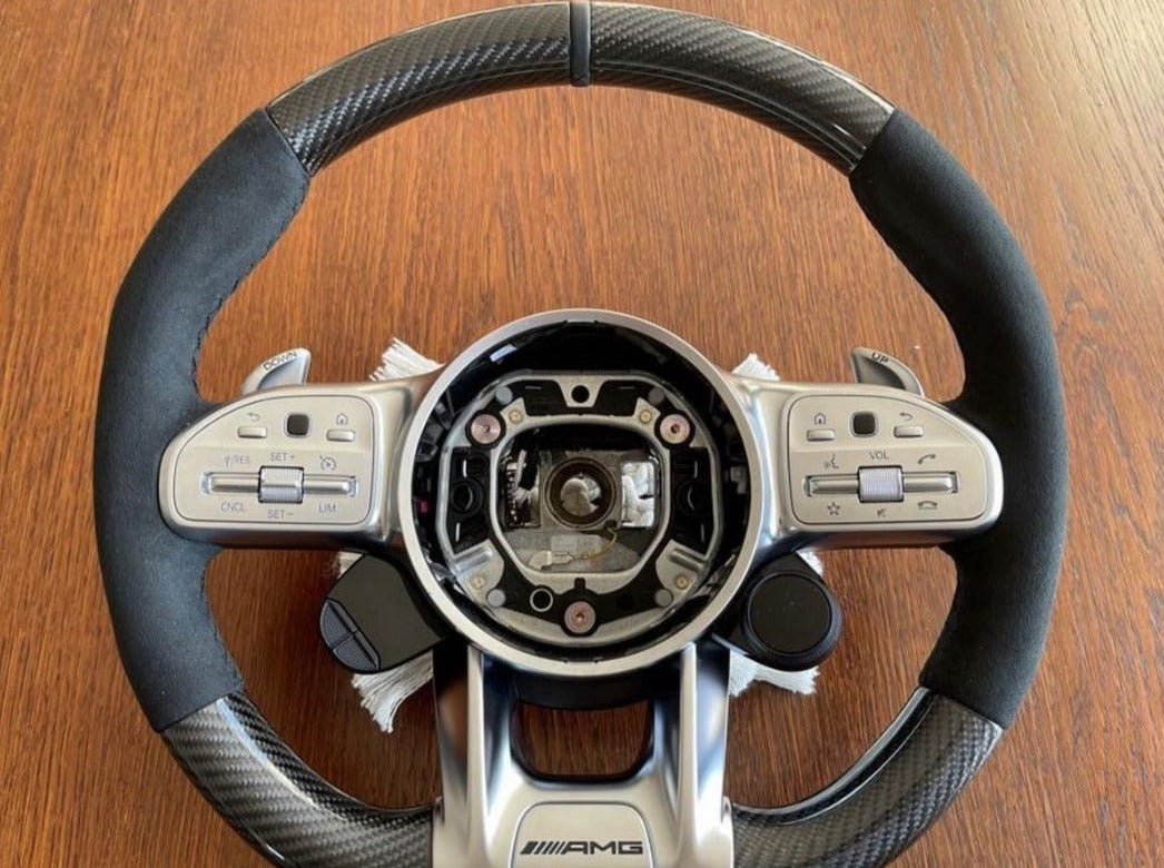 OLED sport paddle switch original style for all 2018+ AMG steering wheel - Custom Class