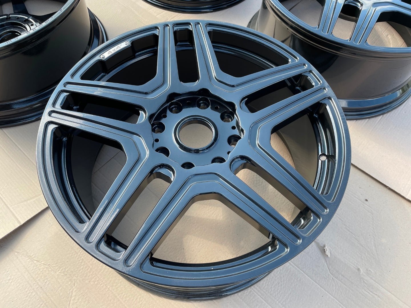 Original R22 Rims Gloss Brabus Monoblock Wheels for Mercedes W463 4x4 - Custom Class