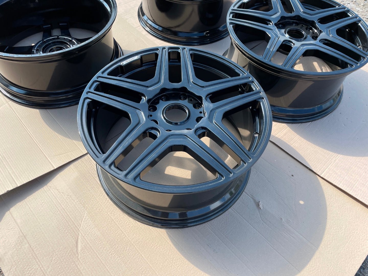 Original R22 Rims Gloss Brabus Monoblock Wheels for Mercedes W463 4x4 - Custom Class