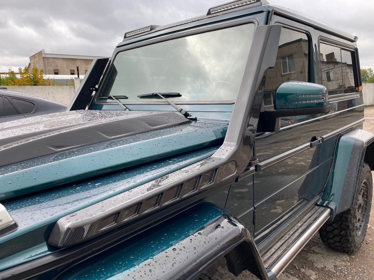 Plastic spacers for the mirrors Mercedes-Benz W463 G-Class 4x4 - Custom Class