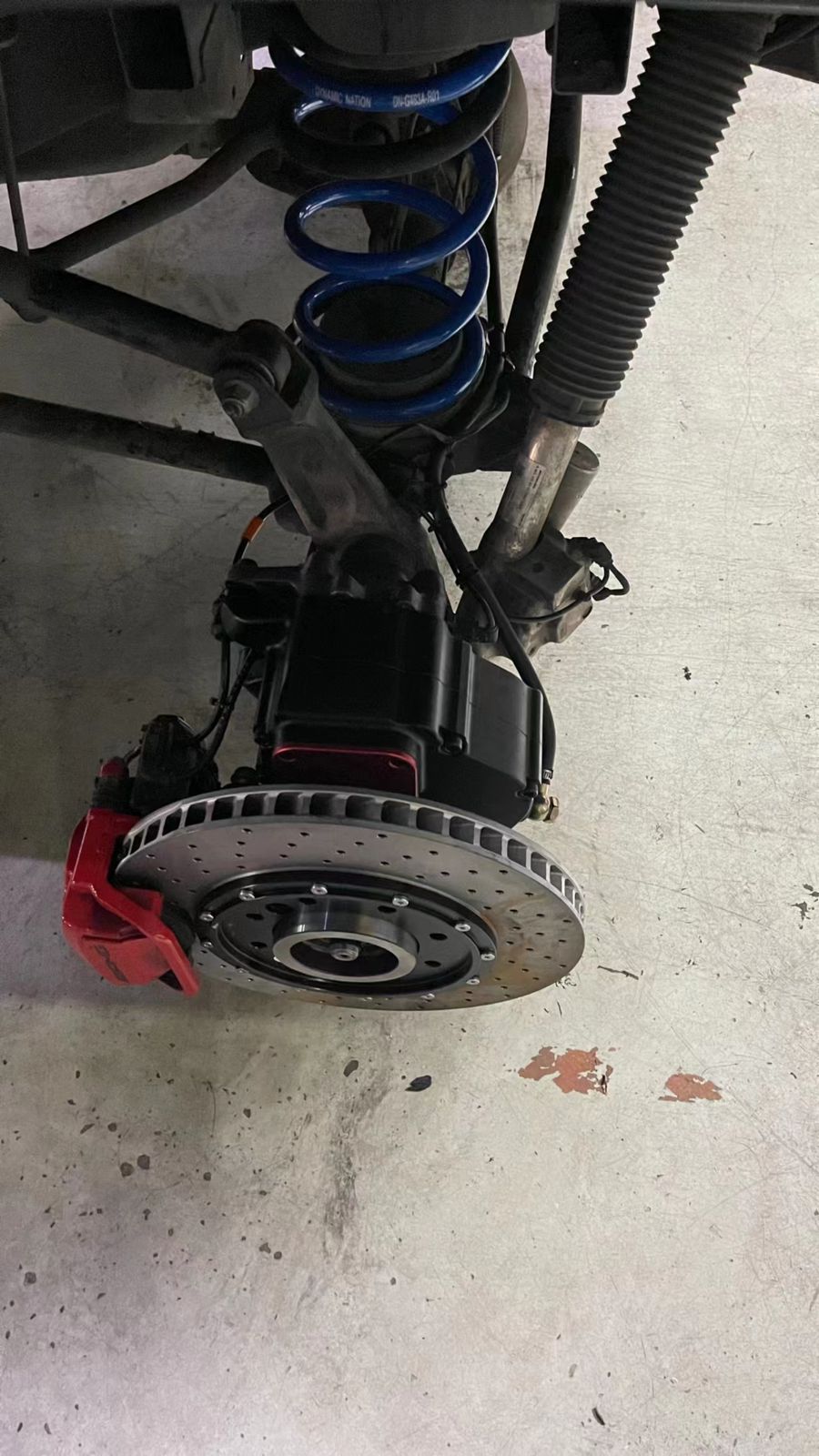 Portal axles kit for 8 bolts (8x165.1) for building 4x4 Mercedes-Benz W463A G-Wagon - Custom Class