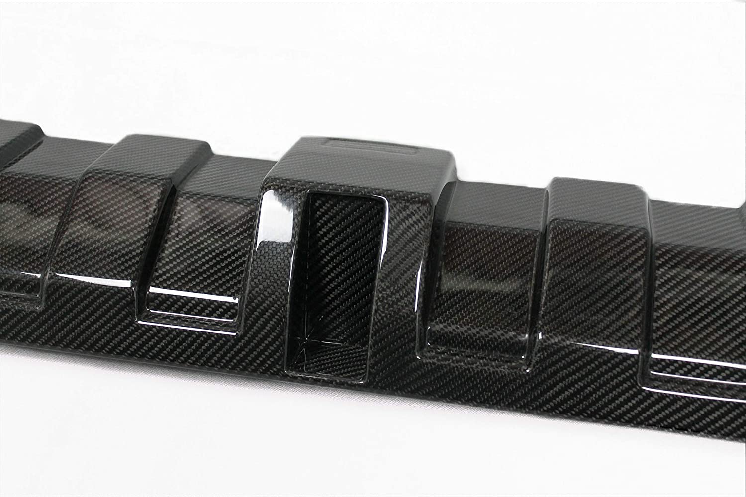 Rear Brabus Bumper Carbon Diffuser 1 pcs (Non-Original Style) for Mercedes W463 G Wagon - Custom Class