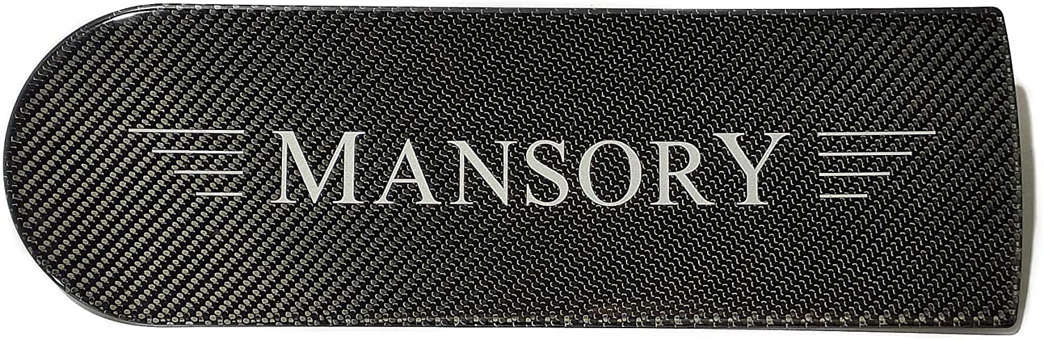 Rear Spare Tire Wheel Cover Badge Emblem Logo Carbon Fiber Mansory for Mercedes-Benz W463 W463A W465 - Custom Class