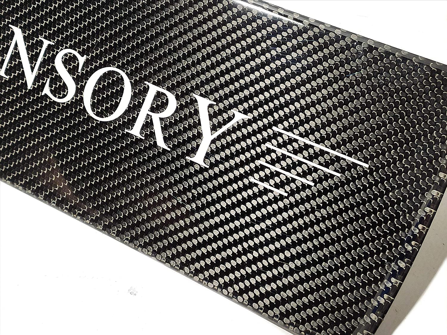 Rear Spare Tire Wheel Cover Badge Emblem Logo Carbon Fiber Mansory for Mercedes-Benz W463 W463A W465 - Custom Class