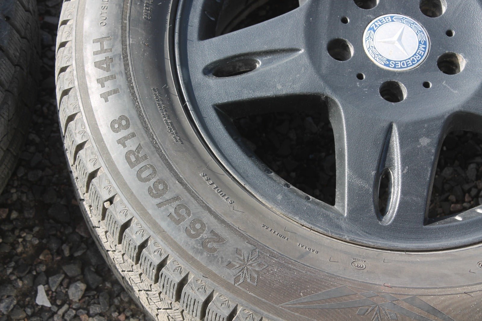 Rims R18 BLACK with tires for Mercedes-Benz W463 G-Class 4pcs - Custom Class