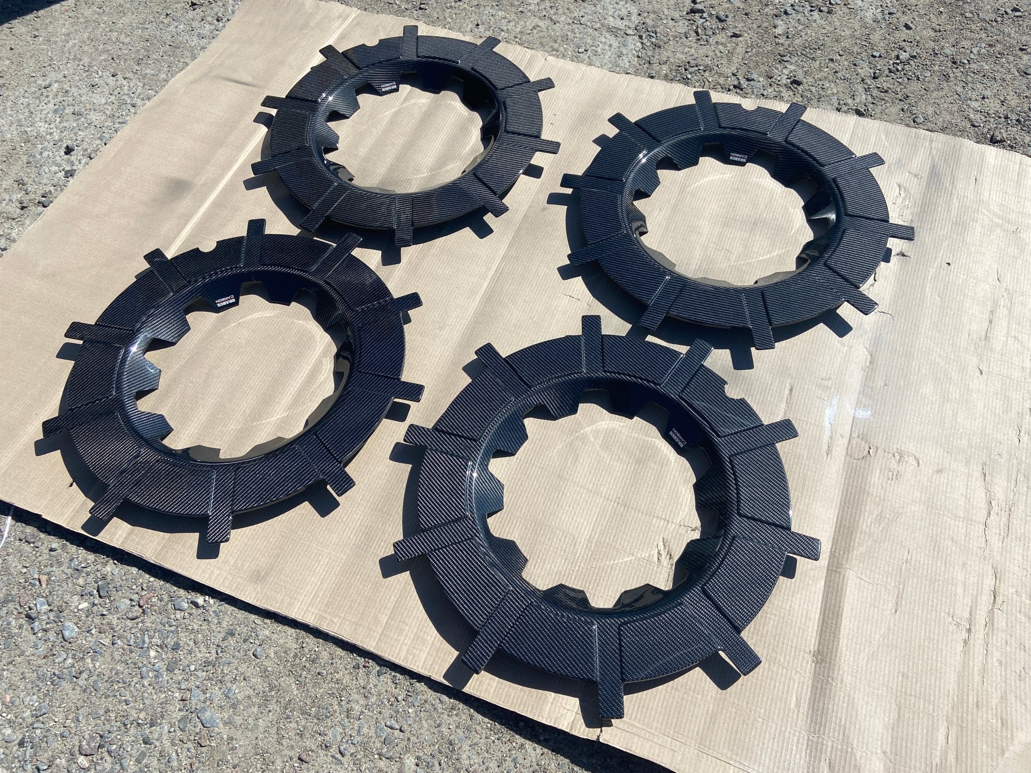 Rocket edition 22', 23', 24' Carbon covers for Brabus Monoblock Z rims for Mercedes-Benz W463A - Custom Class