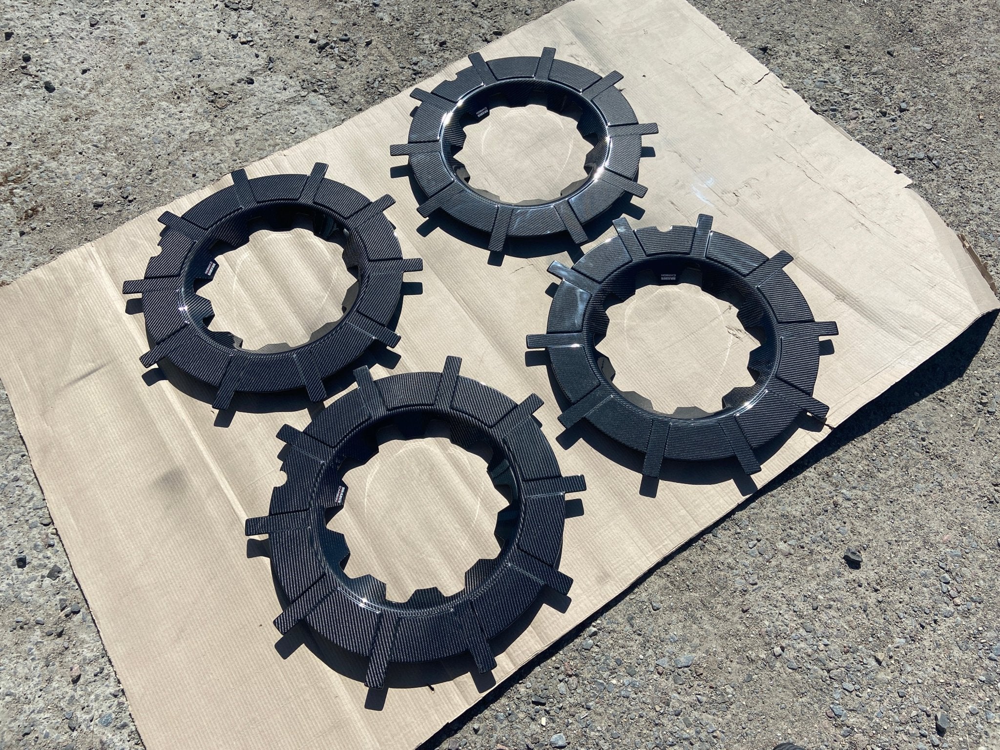 Rocket edition 22', 23', 24' Carbon covers for Brabus Monoblock Z rims for Mercedes-Benz W463A - Custom Class