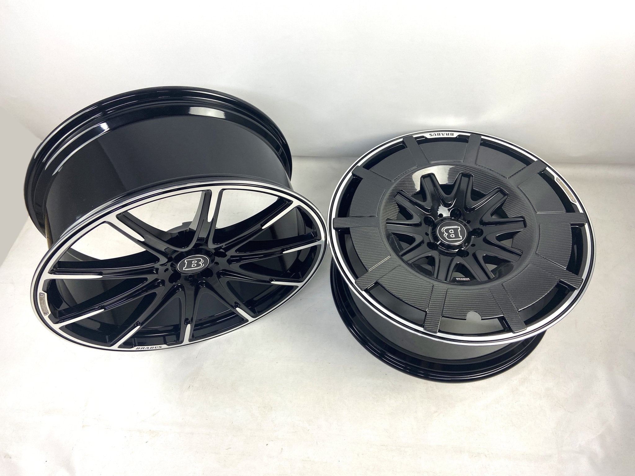 Rocket edition 22', 23', 24' Carbon covers for Brabus Monoblock Z rims for Mercedes-Benz W463A - Custom Class