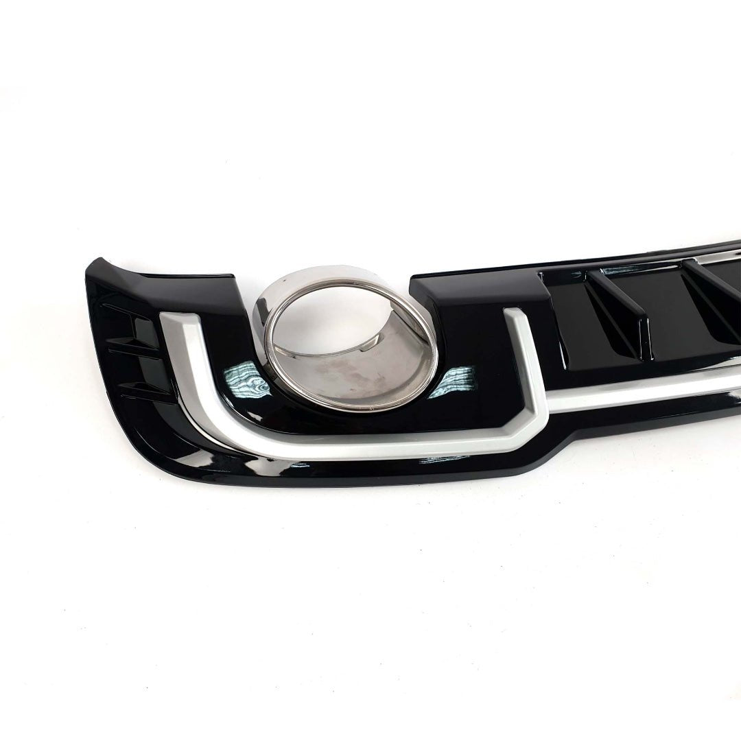 RS3 rear diffuser with exhaust tips for Audi A3 S3 8V 2016-2020 sedan - Custom Class