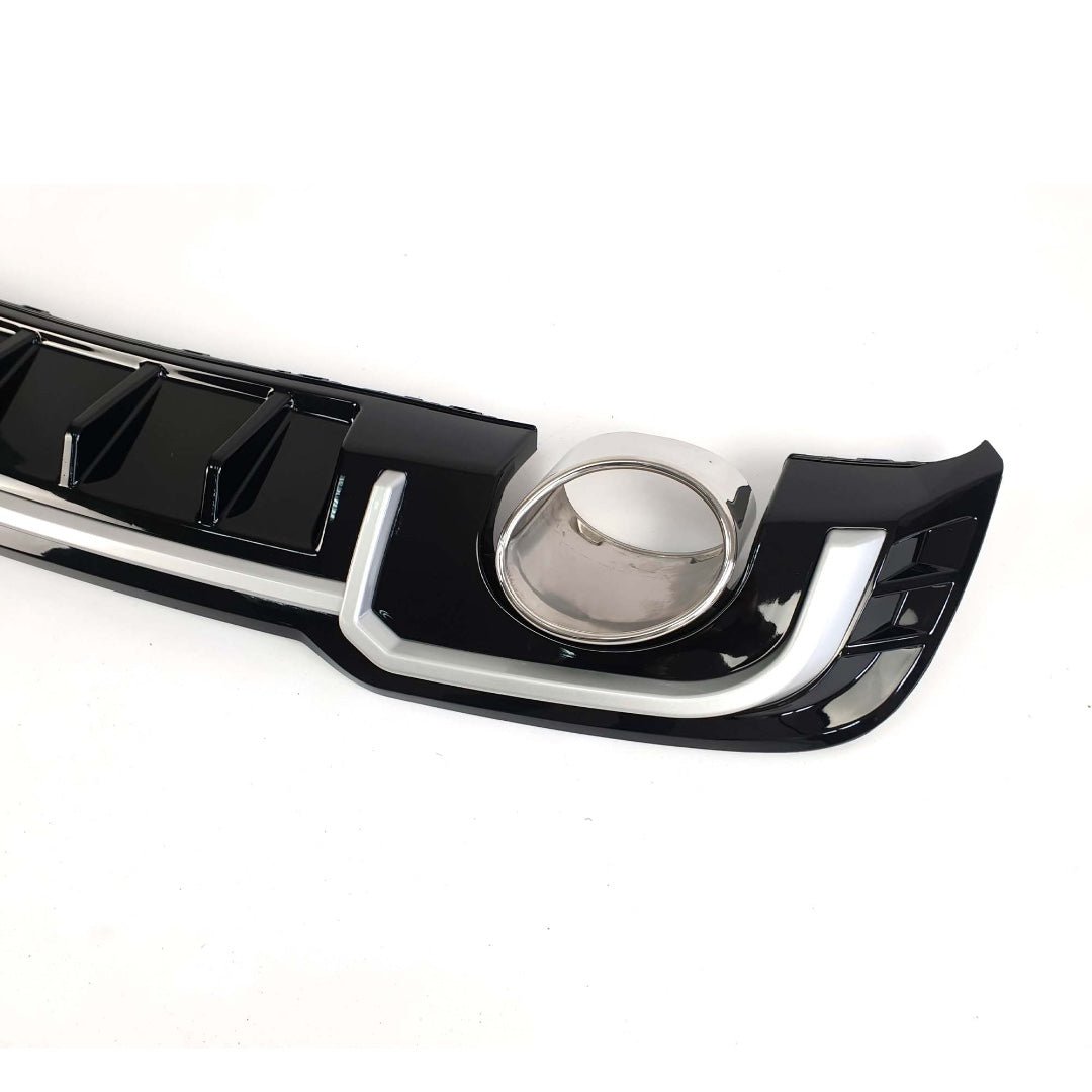 RS3 rear diffuser with exhaust tips for Audi A3 S3 8V 2016-2020 sedan - Custom Class