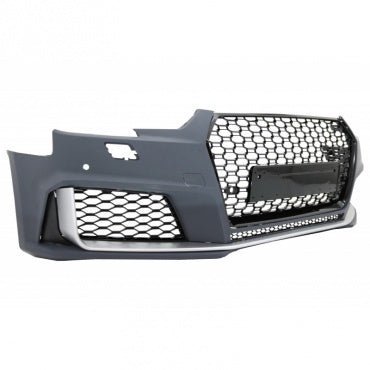 RS4 front bumper with radiator grille for Audi A4 S4 B9 2015-2019 - Custom Class
