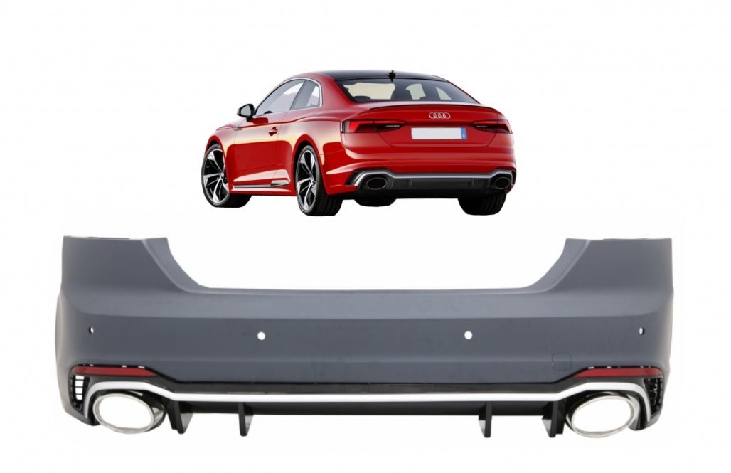 RS5 look rear bumper set ASSY for Audi A5 S5 2019-2021 - Custom Class