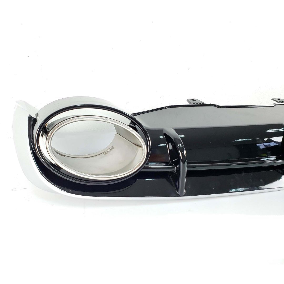 RS6 black rear diffuser with exhaust tips for Audi A6 S6 C7 2011-2014 - Custom Class