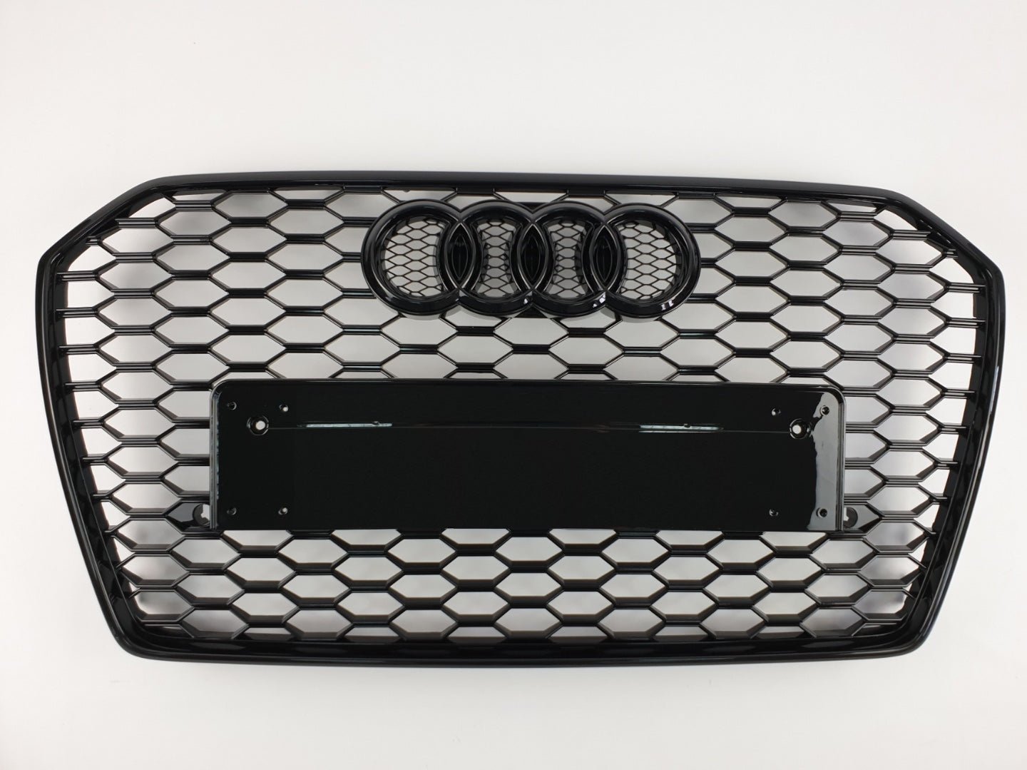 RS6 front bumper radiator grille black for Audi A6 C7 2014-2018 - Custom Class
