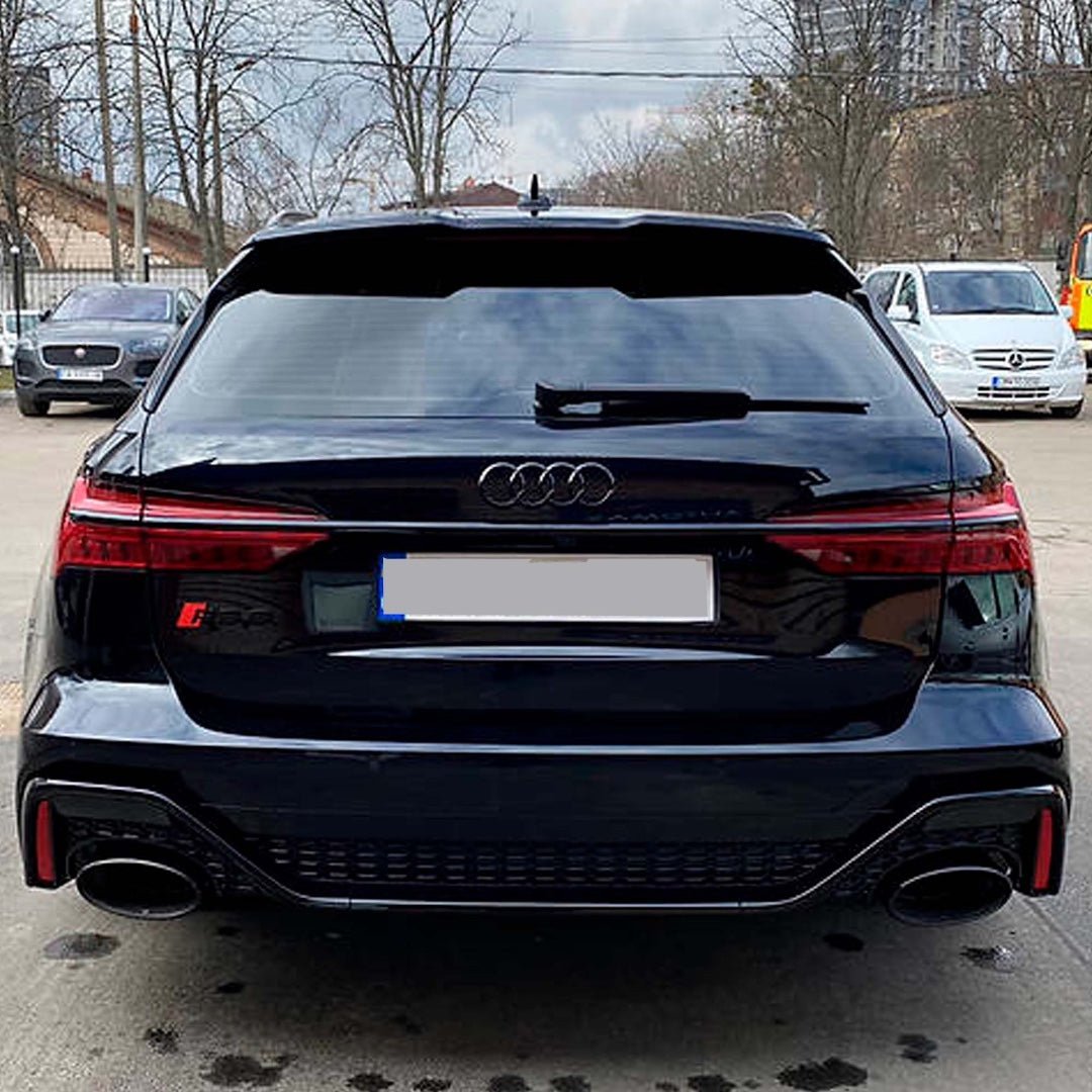 RS6 style rear bumper for Audi A6 C8 2019+ - Custom Class