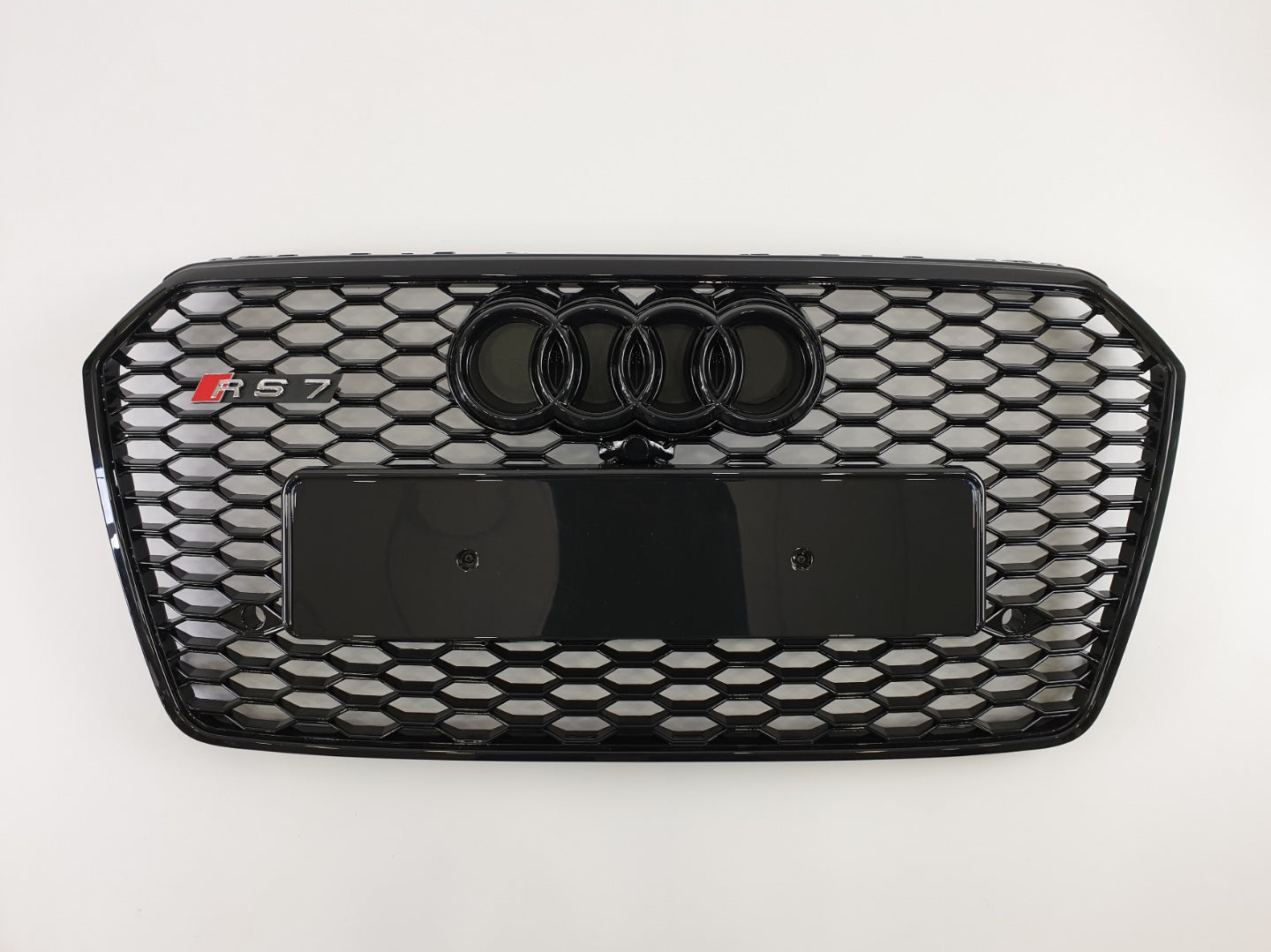 RS7 Black front bumper radiator grille for Audi A7 4G C7 Sportback 2014-2017 Facelift - Custom Class