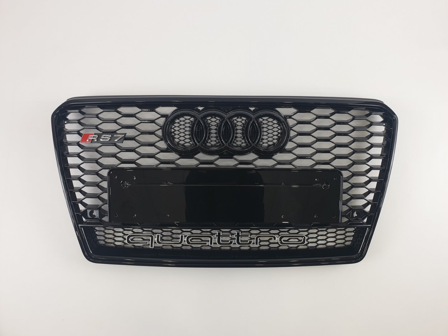 RS7 front bumper radiator grille black QUATTRO for Audi A7 4G 2010-2014 - Custom Class
