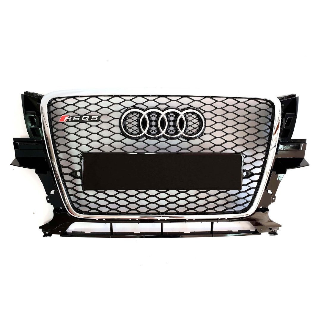 RSQ5 chrome front bumper radiator grille for Audi Q5 SQ5 8R 2008-2012 - Custom Class