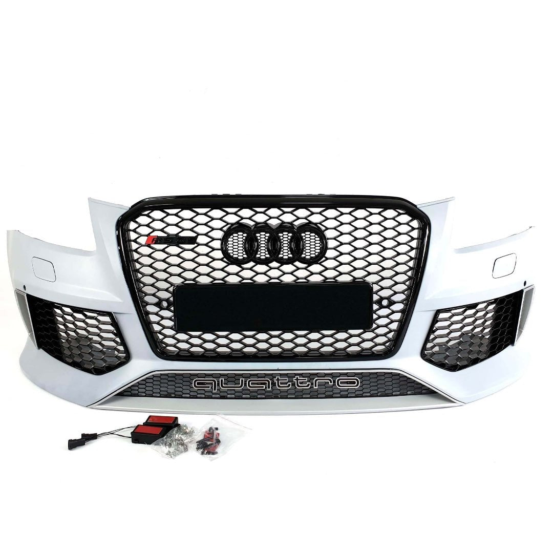 RSQ5 front bumper with black radiator grille Quattro for Audi Q5 8R 2012-2015 - Custom Class