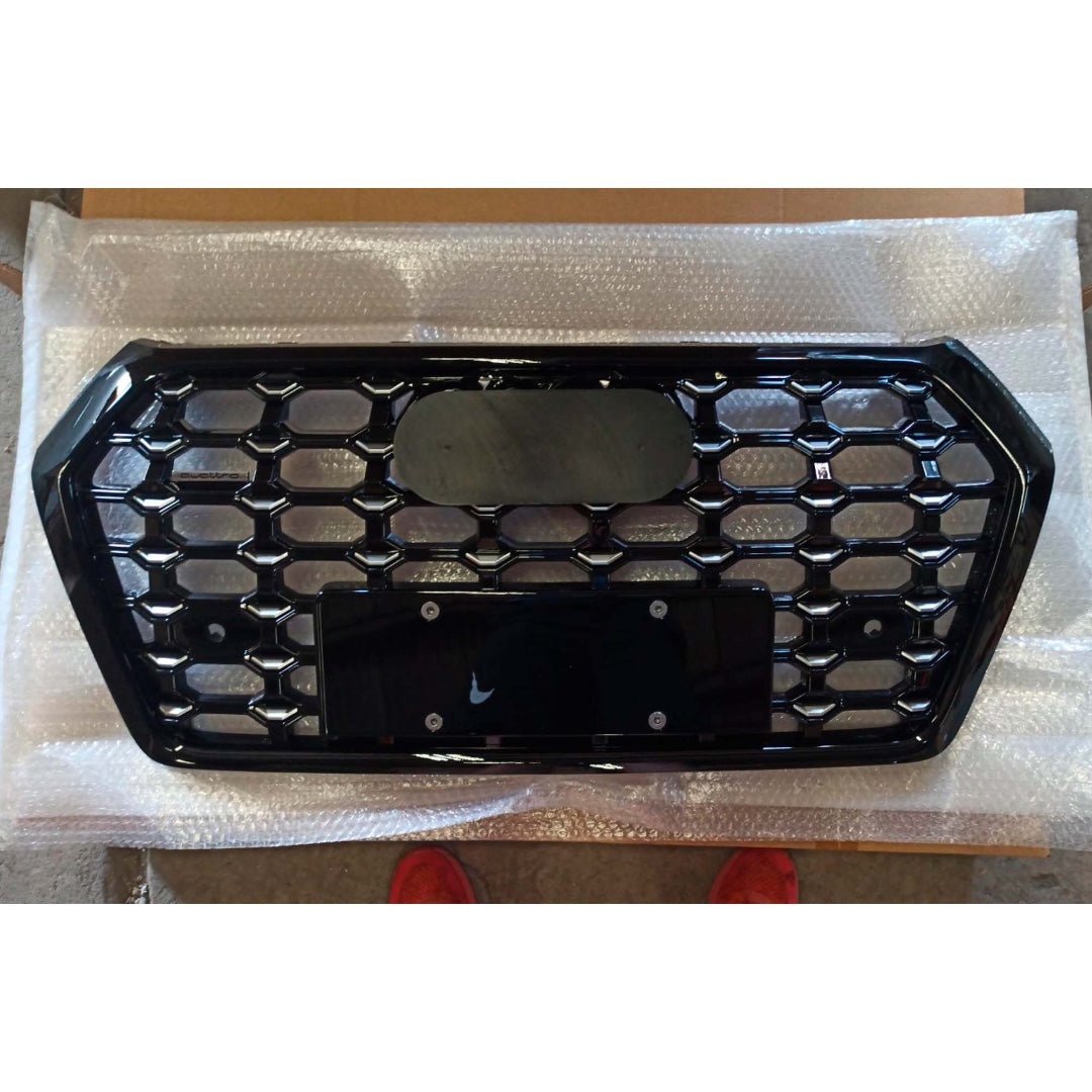 RSQ5 style front bumper black radiator grille limited edition for Audi Q5 FY 2016-2020 - Custom Class
