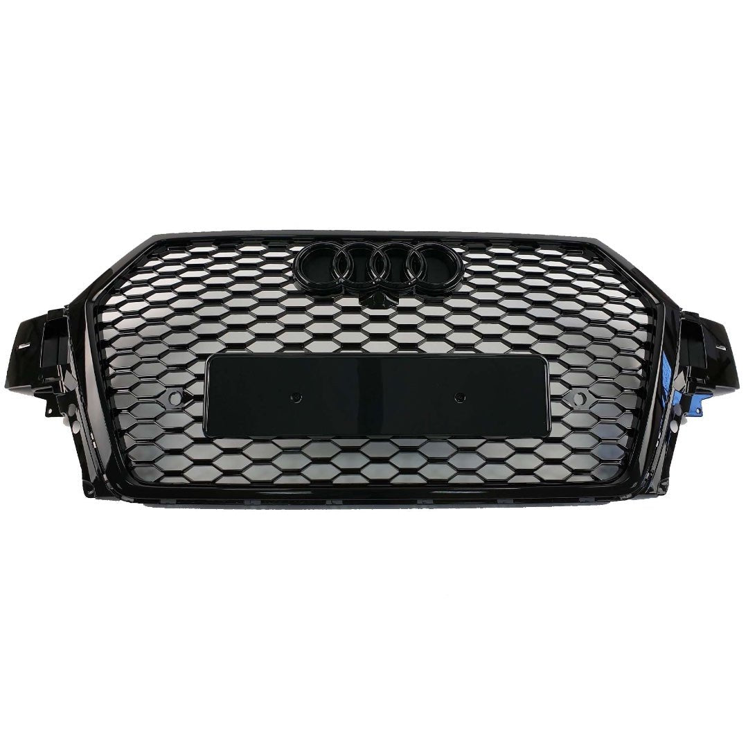 RSQ7 front bumper black radiator grille for Audi Q7 4M 2015-2019 - Custom Class