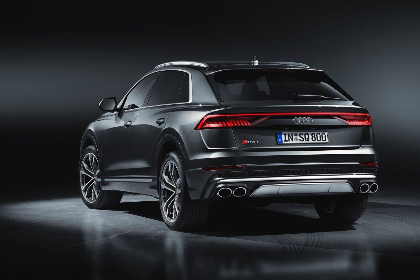 RSQ8 look full rear bumper set for Audi Q8 SQ8 2018-2023 - Custom Class