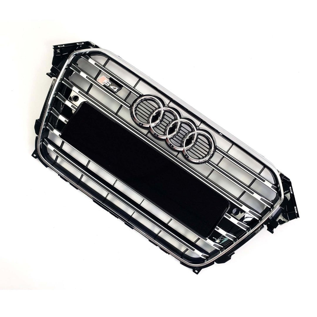 S4 chrome radiator grille for front bumper Audi A4 B8 2012-2015 - Custom Class