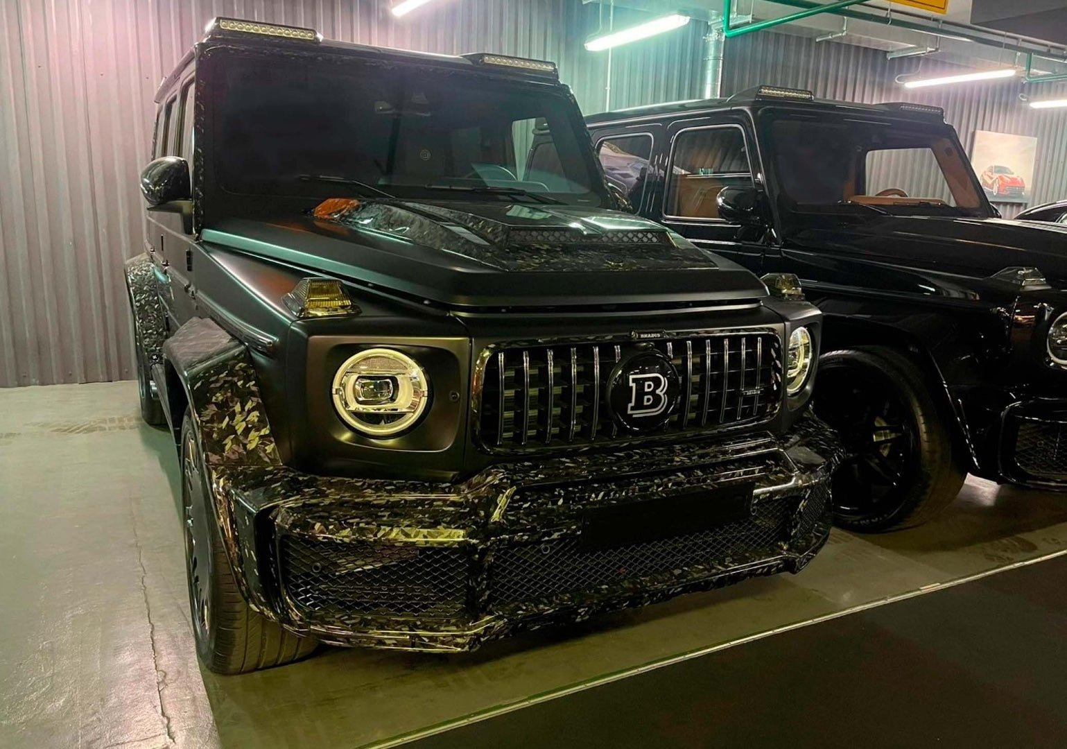 Сarbon fiber Brabus Widestar body kit for Mercedes-Benz W463A W464 G-Class - Custom Class