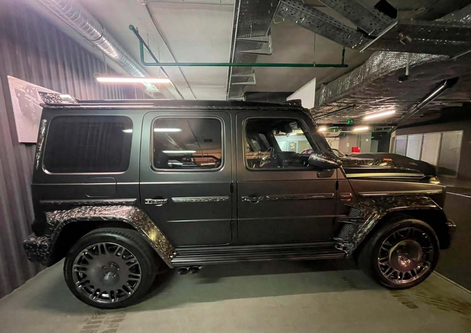 Сarbon fiber Brabus Widestar body kit for Mercedes-Benz W463A W464 G-Class - Custom Class