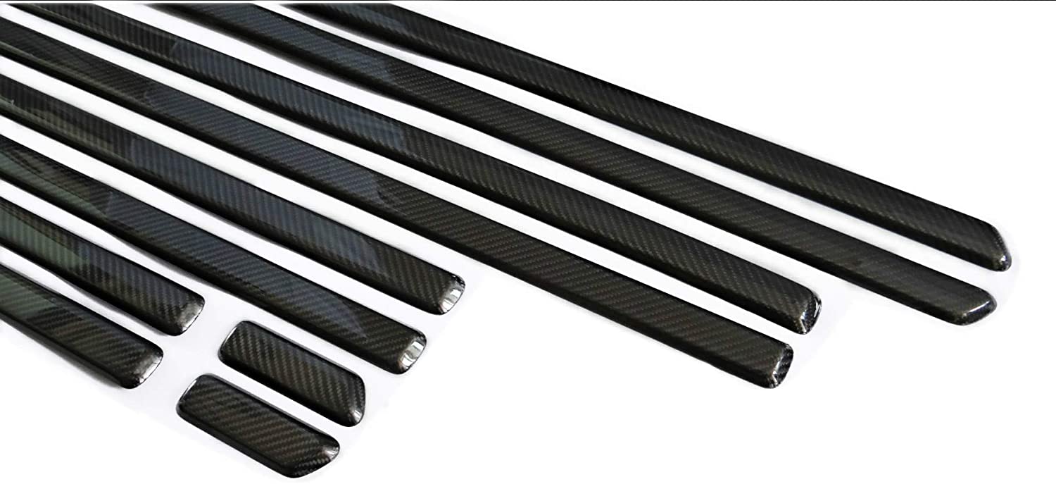Side Body carbon mouldings Set 10 pcs for Mercedes-Benz W463A - Custom Class