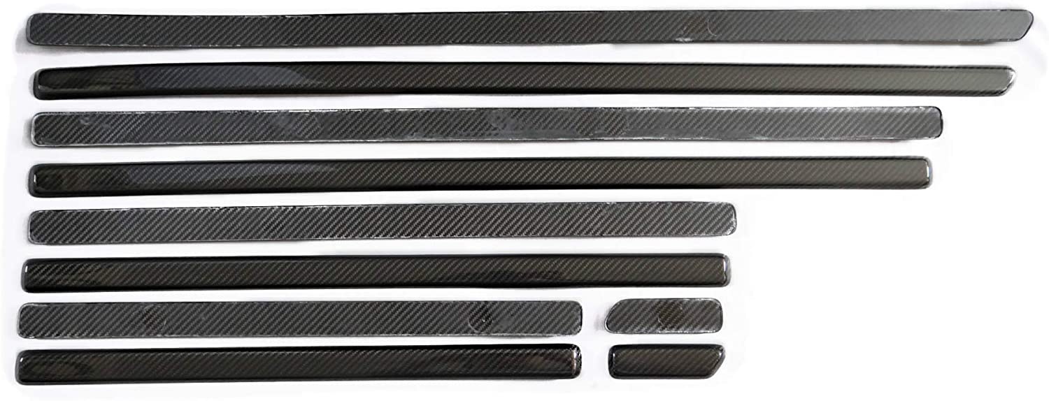 Side Body carbon mouldings Set 10 pcs for Mercedes-Benz W463A - Custom Class