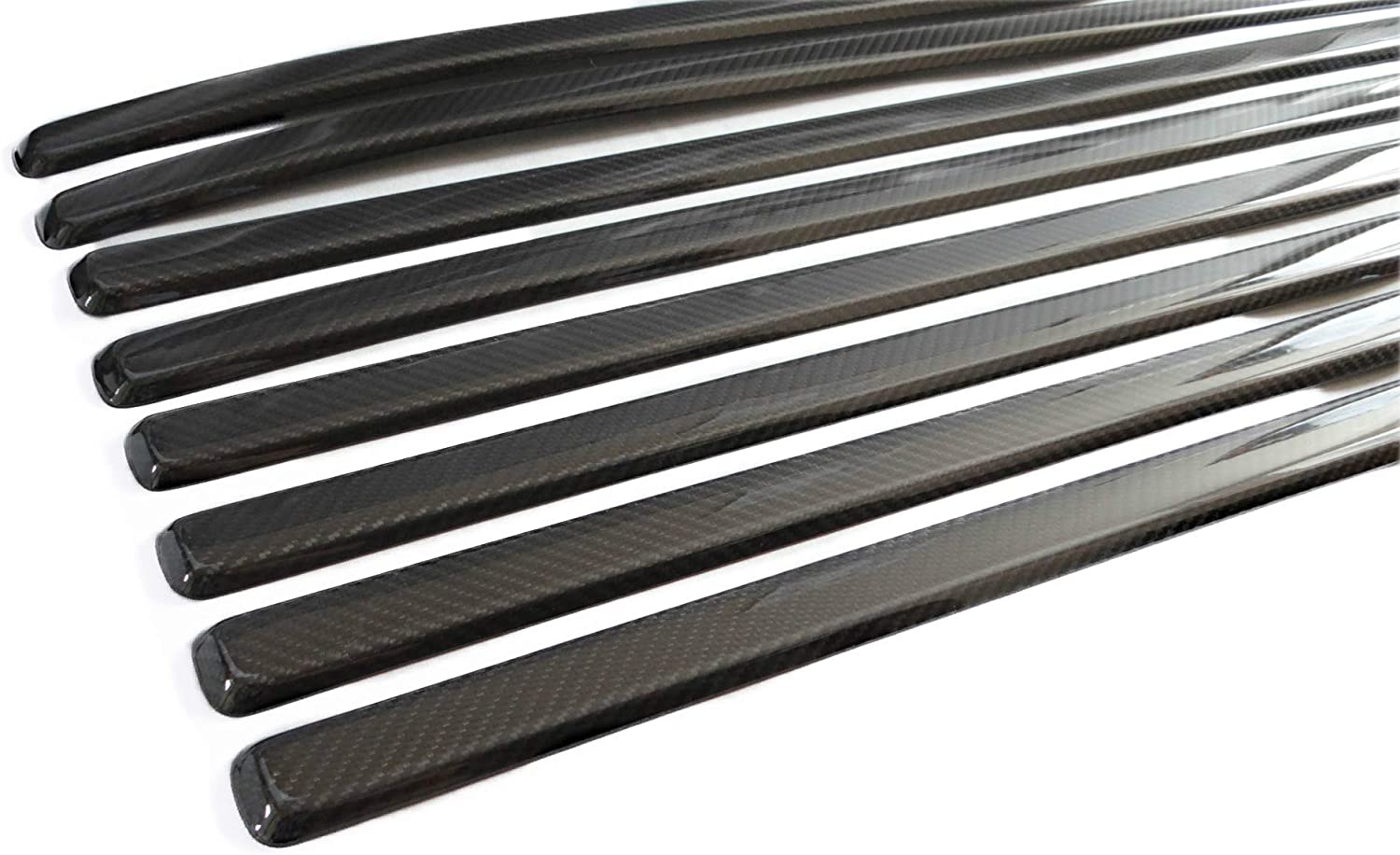 Side Body carbon mouldings Set 10 pcs for Mercedes-Benz W463A - Custom Class